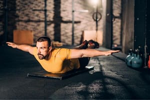 how to do prone swimmer workout